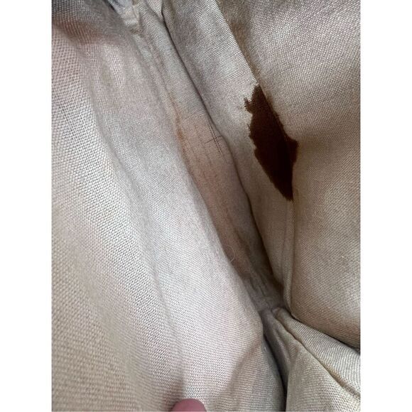 Vintage Mod Straw Purse with Bamboo Handle - Picture 6 of 7